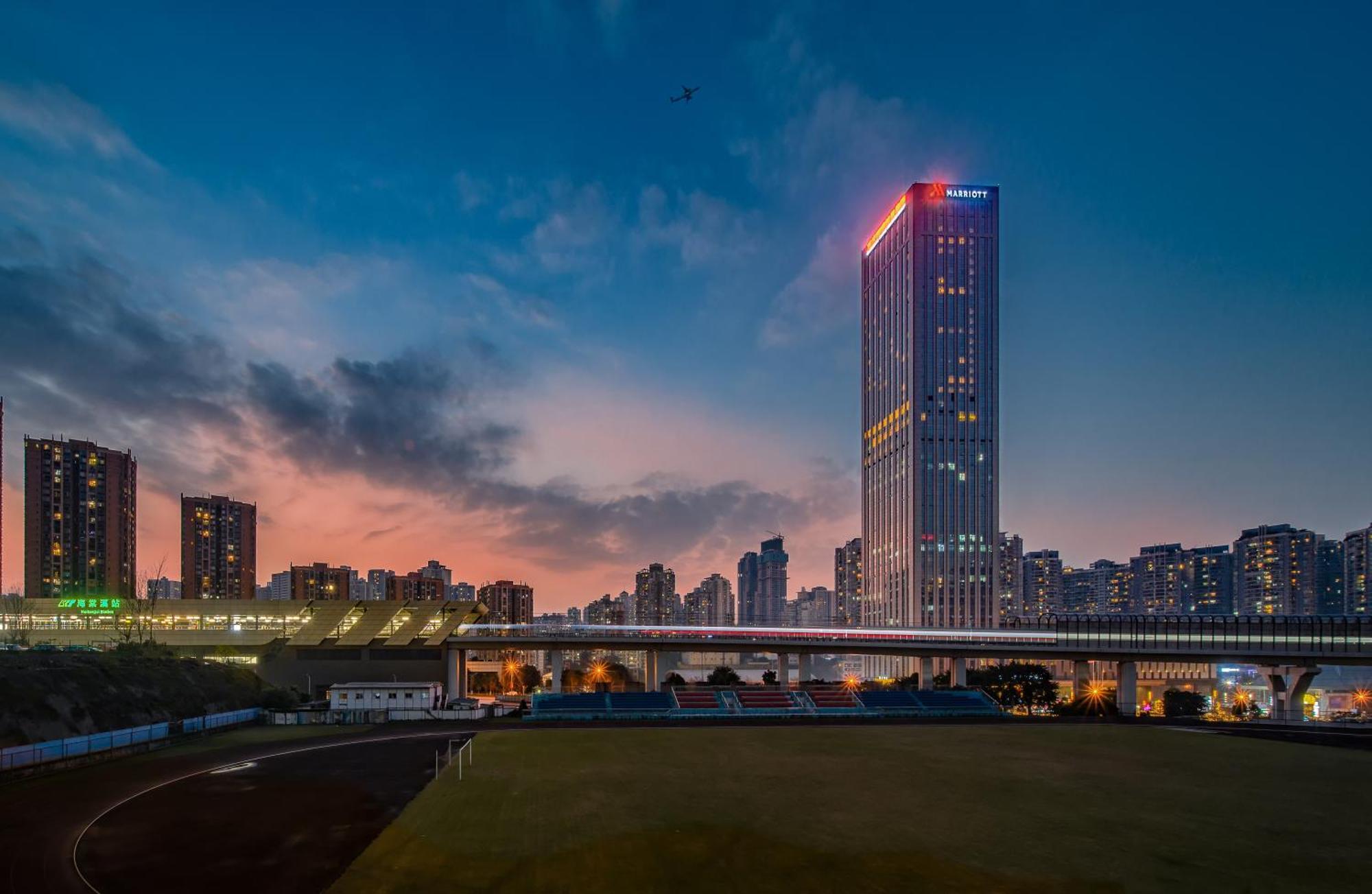 Chongqing Marriott Hotel Экстерьер фото